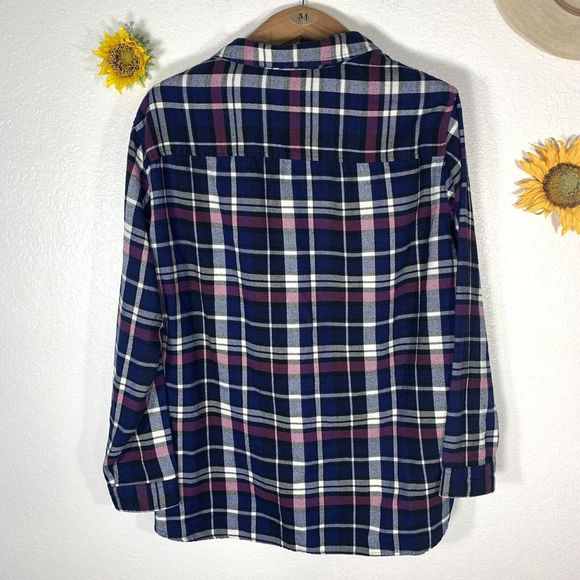 Jachs Girlfriend Plaid Multicolor Button Plus Size XXL Women’s - Picture 3 of 14